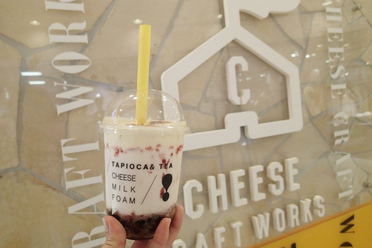 smile様15キロ生タピオカ専門 生タピオカ専門店「CHEESE MILK FOAMなんばパークス」がオープン