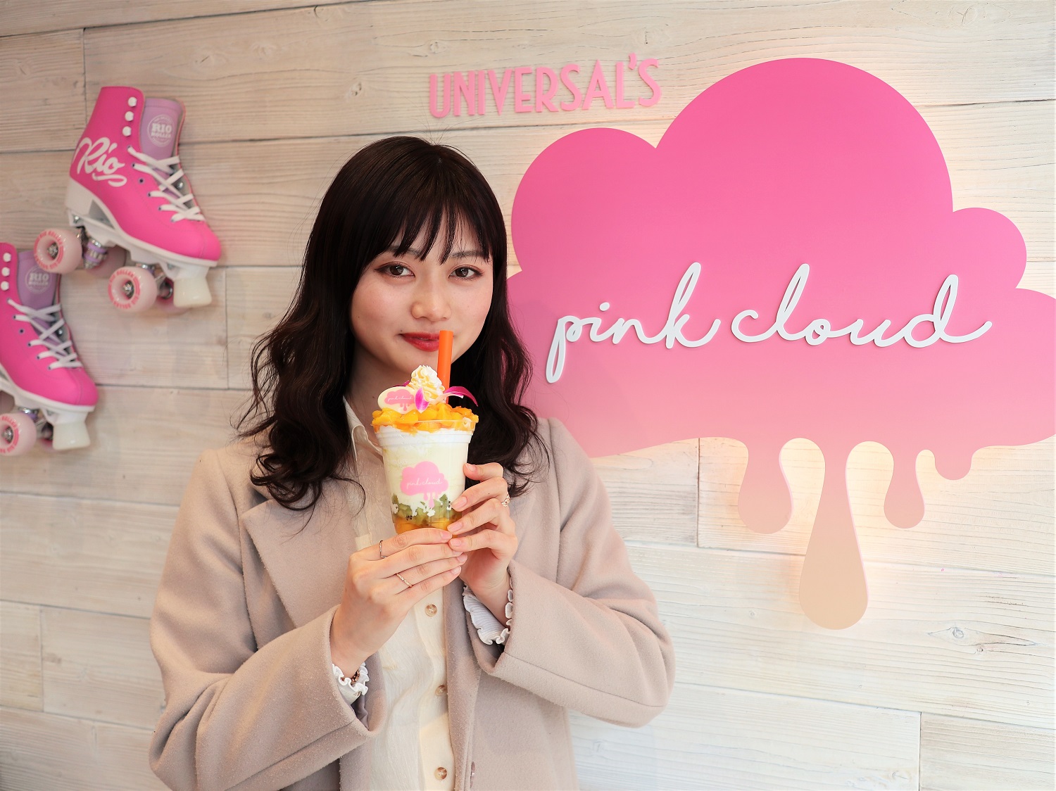 デコレーション シェイク専門店 Pink Cloud ピンク クラウド がユニバーサル シティウォークに誕生 6 8 大阪ミナミじゃーなる