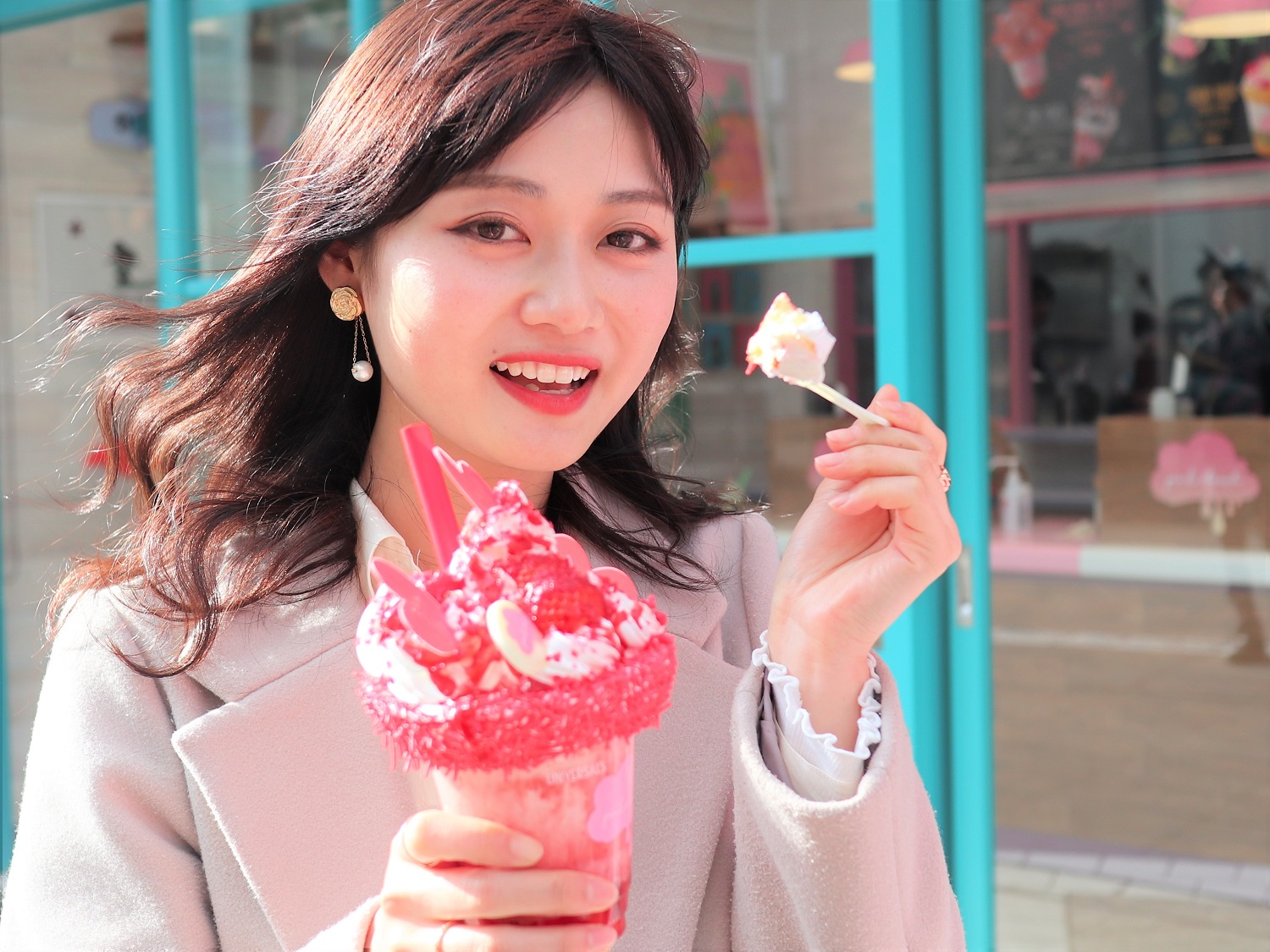 デコレーション・シェイク専門店「Pink Cloud（ピンク・クラウド）」が