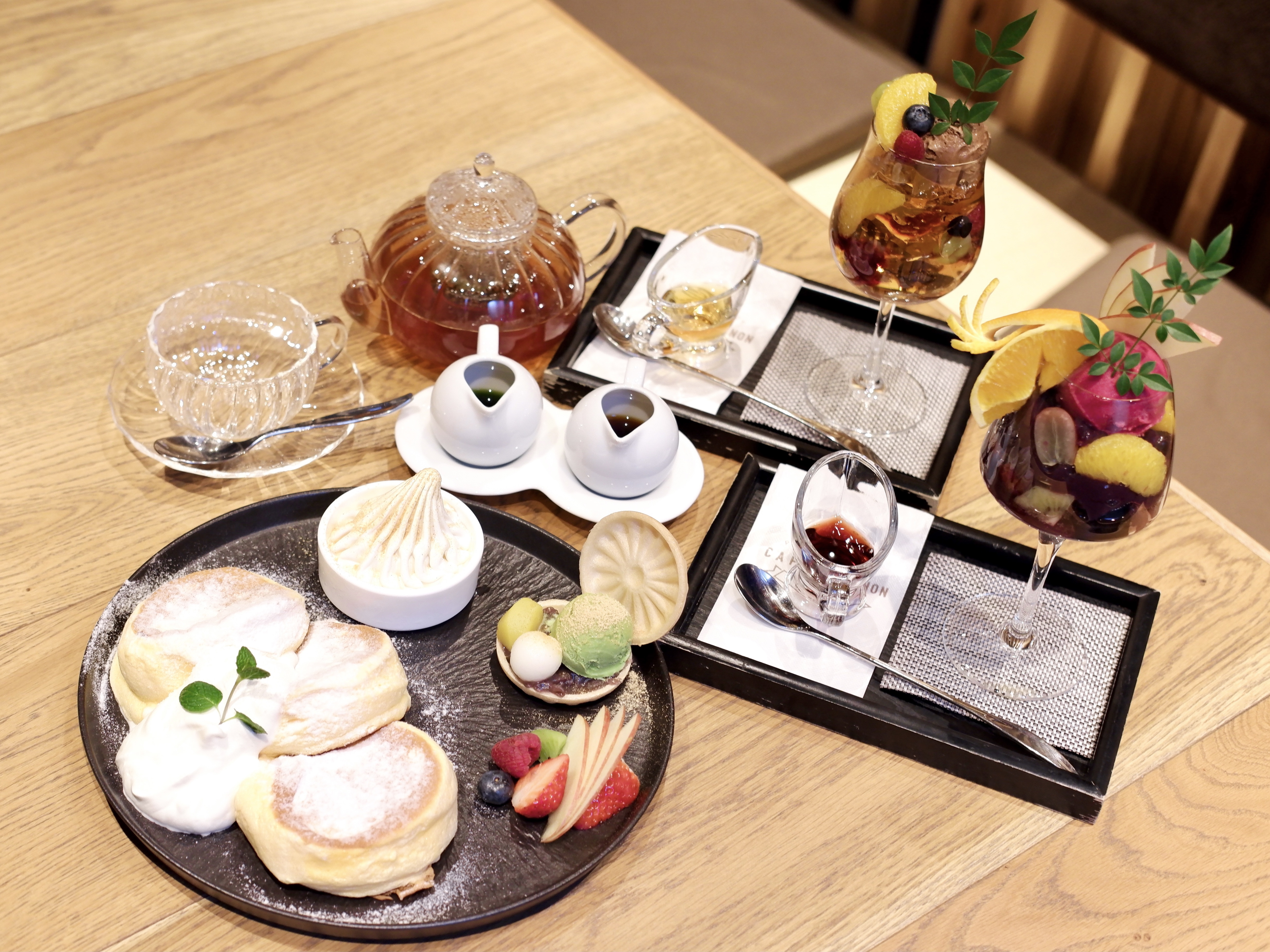 大阪では珍しい〆パフェも スフレパンケーキが絶品の隠れ家カフェ Cafe Annon カフェ アンノン に潜入 大阪ミナミじゃーなる