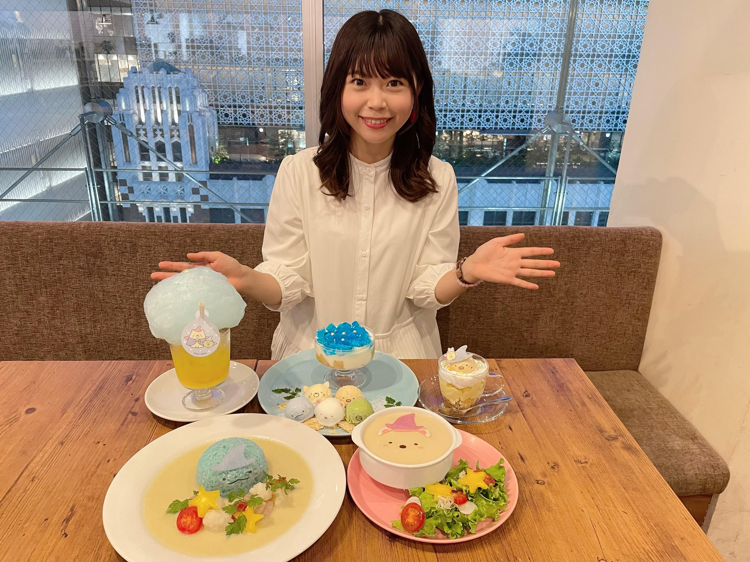 可愛くてドリーミーなフードやスイーツが登場 すみっコぐらしカフェ が心斎橋オーパでオープン 10 大阪ミナミじゃーなる