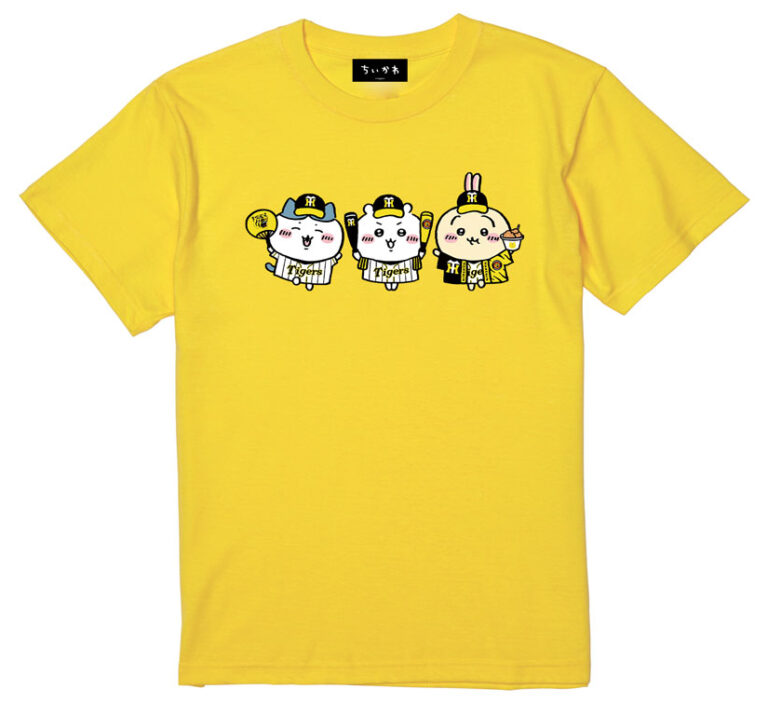 ちいかわ×阪神タイガース×心斎橋PARCOコラボTシャツ ハチワレ Mサイズ