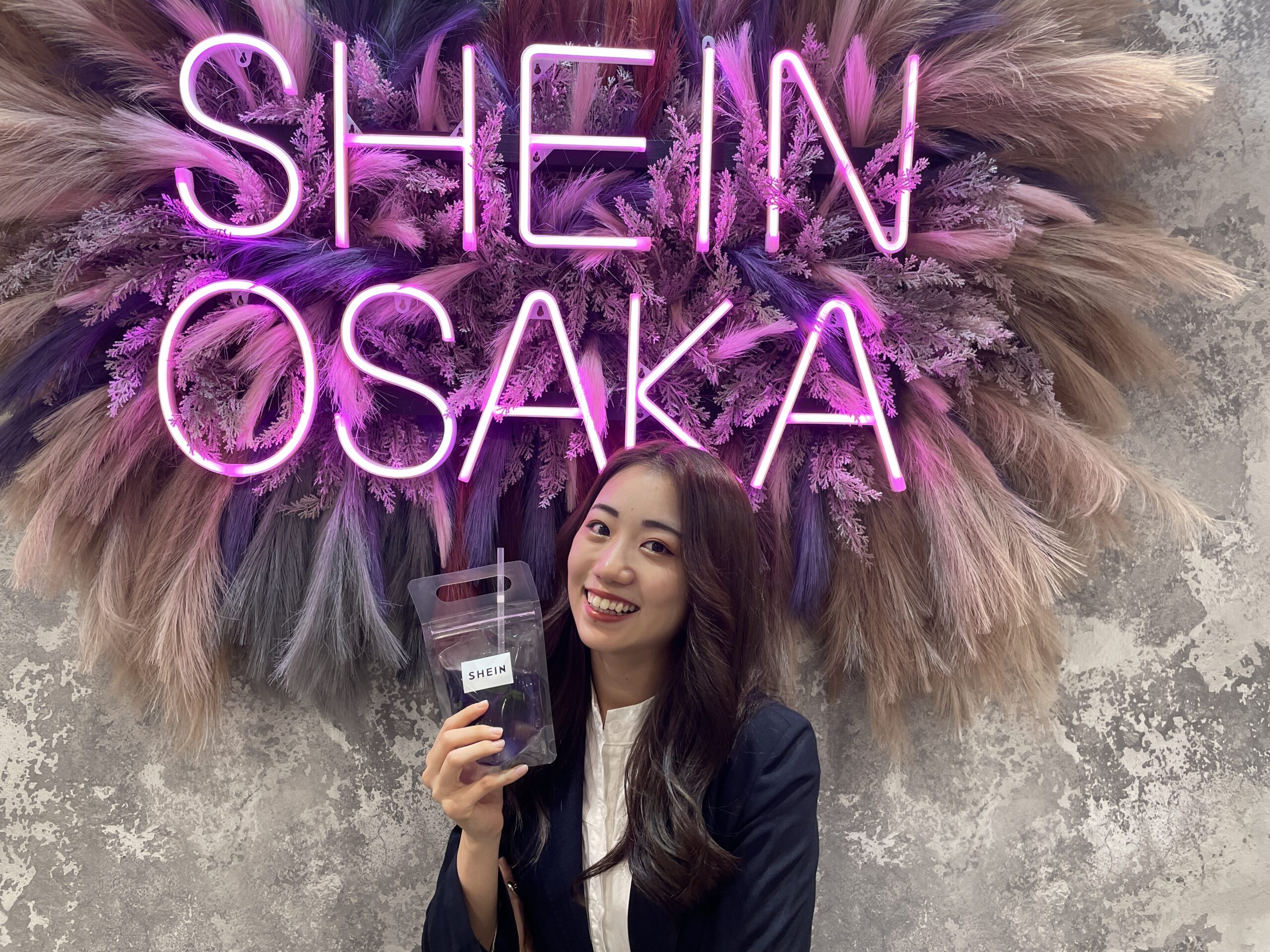 SHEIN X Made in America アリゲータープリント スラントポ SHEIN X Made in America アリゲータープリント スラントポ